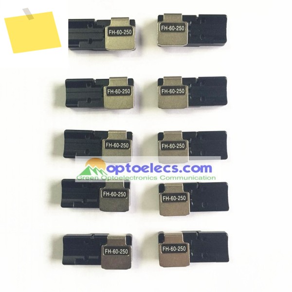 5쌍 250um 베어 파이버 홀더 FH-60-250 FSM-60S 60R 80S 22S 융합 접속기용 제품 이미지