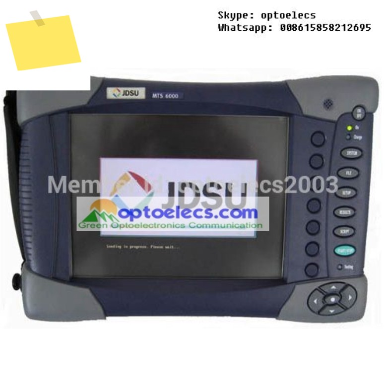 JDSU MTS-6000 SM 싱글 모드 OTDRE8126B 광학 모듈 포함 13101550nm 4241dB 다이나믹 레인지 OTDR 제품 이미지