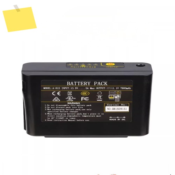 A-81S FS-60C 섬유 용접기 기계 배터리 용 기존 COMPTYCO 융합 팩 11.1V 7800mAh 제품 이미지
