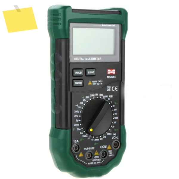 Mastech MS8265 매뉴얼 레인지 디지털 멀티미터 ACDC 전압 전류 테스트용 옴 용량 주파수 측정 포함 제품 이미지