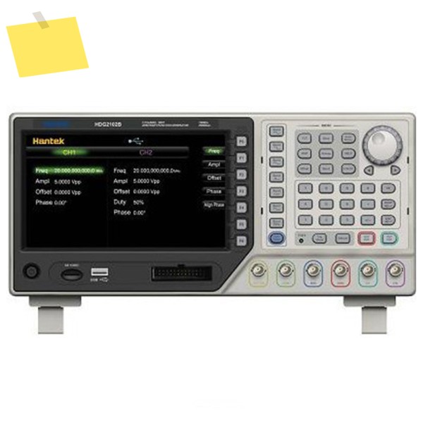Hantek HDG2102C 데스크톱 임의 채널, 솔루션, 100MHz USB 오실로스코프, 250MSas 샘플 레이트, 디지털 제품 이미지
