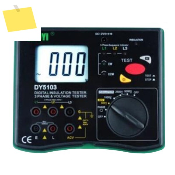 다기능 절연 저항 테스터, DY5103 제품 이미지
