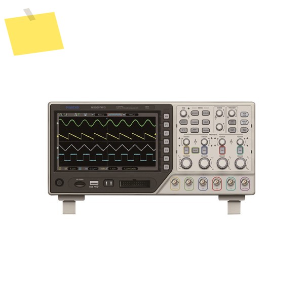 Hantek MSO5074FG 기존 70Mhz 4채널 오실로스코프 + 로직 분석기 25MHz Arb. 파형 발생기 제품 이미지