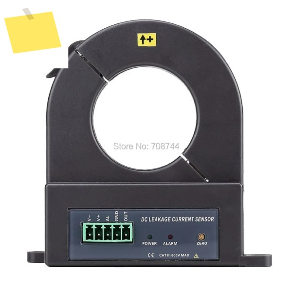 ETCR040KD 40mm 클램프 크기 0~100mA 분리형 누설 전류 센서 DC 측정 기능 포함 제품 이미지