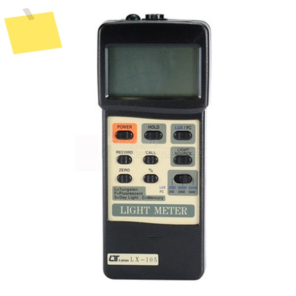 Lutron LX105 라이트 계량기, 200020,00050,000 럭스, RS232 출력 제품 이미지