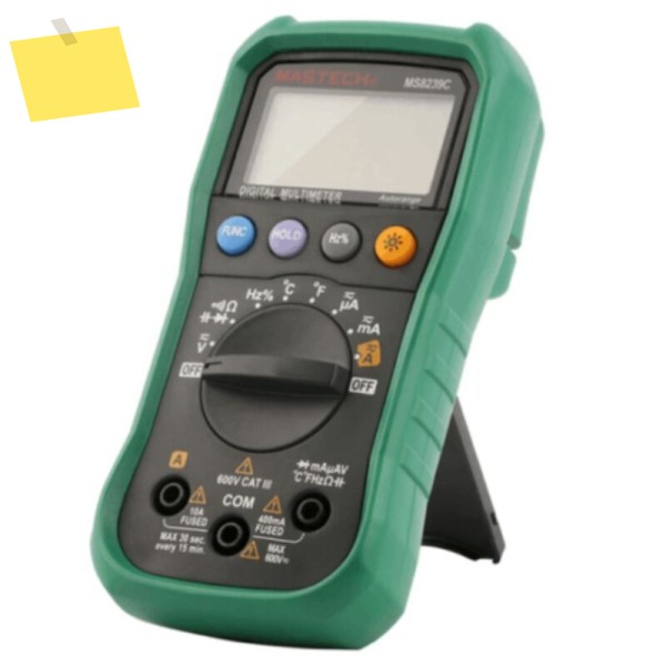 Mastech MS8239C 자동 범위 조정 휴대용 3 34 디지털 멀티미터 ACDC 전압 전류 커패시턴스 주파수 온도 테스터 제품 이미지
