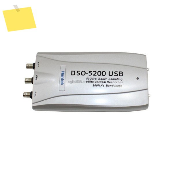 Hantek PC 디지털 스토리지 오실로스코프, USB 200MHZ, MSs, 2 채널 제품 이미지