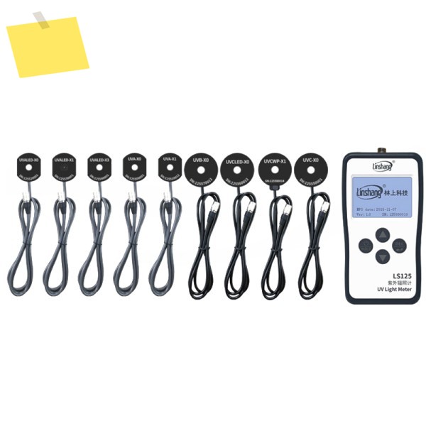 린샹 UVALED-X0 프로브 센서, LS125 자외선 강도계용, 365nm UV LED 경화기의 전력 에너지 테스트 제품 이미지