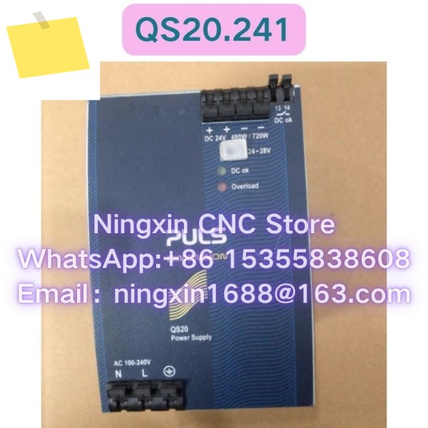 PULS 전원 공급 장치 QS20.241, 입력 AC100-240V, 출력 DC24-28V20A 기능 테스트 완료 제품 이미지