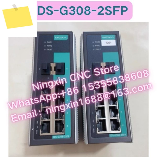 중고 EDS-G308-2SFP 스위치 기능 테스트 OK 제품 이미지