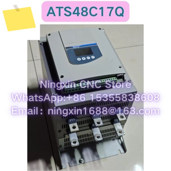 중고 ATS48C17Q 소프트 스타터 기능 테스트 OK 제품 이미지