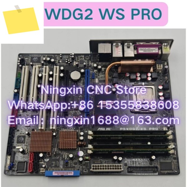 중고 P5WDG2 WS PRO 775 핀 1.04G 버전 듀얼 네트워크 포트 산업용 컴퓨터 마더보드 기능 테스트 OK 제품 이미지