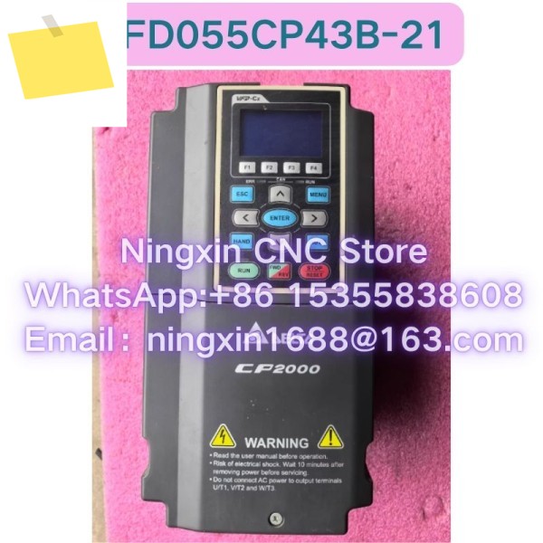 중고 VFD055CP43B-21 인버터 기능 테스트 OK 제품 이미지