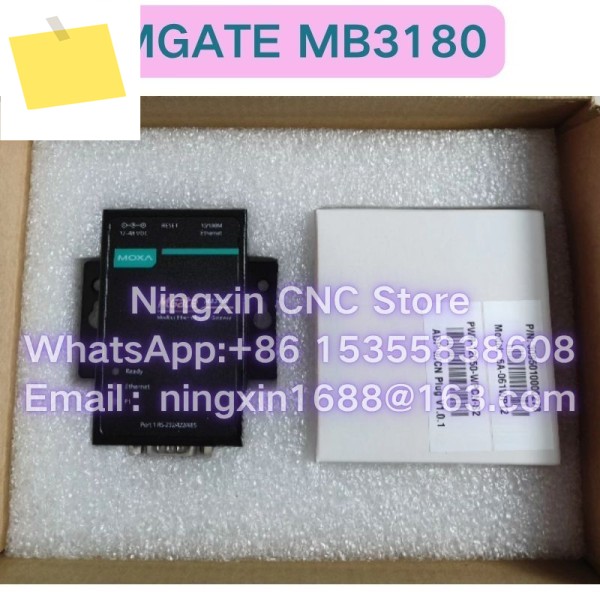 새제품 MOXA MGATE MB3180 산업용 네트워크 서버 제품 이미지