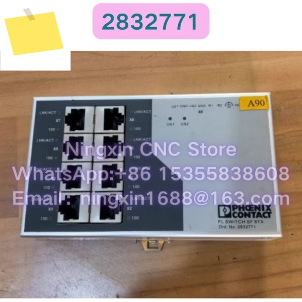 중고 FL SWITCH SF 8TX 2832771 스위치 기능 테스트 완료 제품 이미지