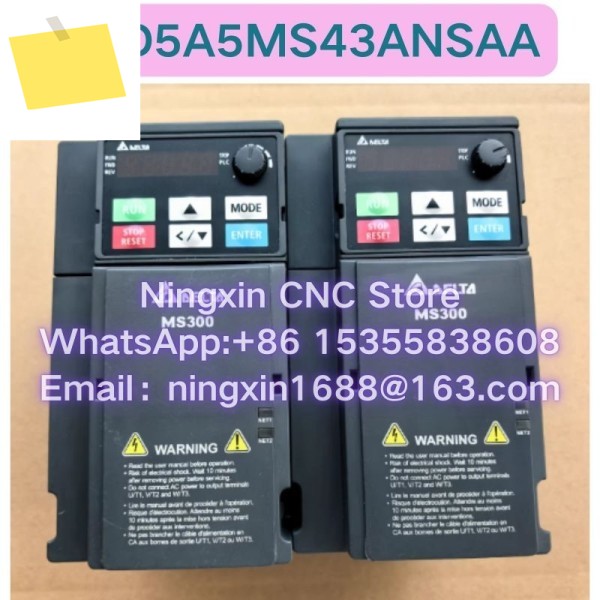 중고 VFD5A5MS43ANSAA 인버터 테스트 완료됨 정상 제품 이미지