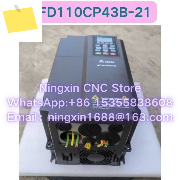 중고 VFD110CP43B-21 인버터 기능 테스트 OK 제품 이미지