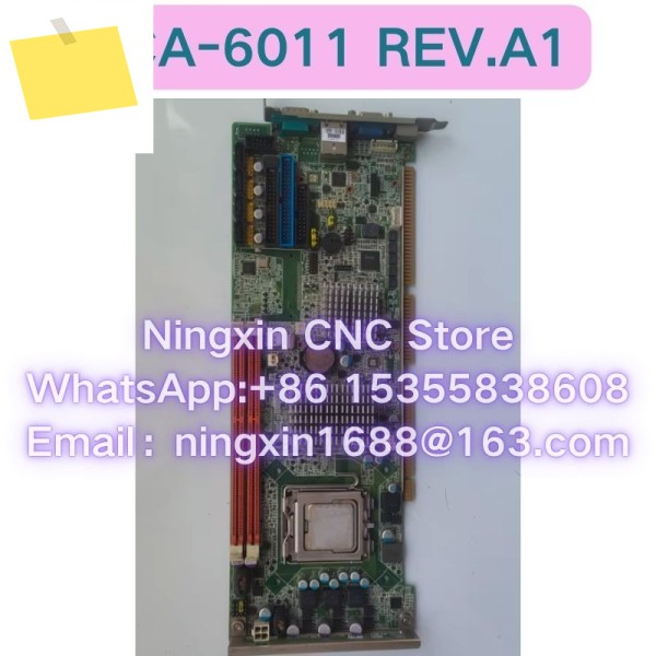중고 PCA-6011 REV.A1 산업용 제어 마더보드 기능 테스트 완료 제품 이미지