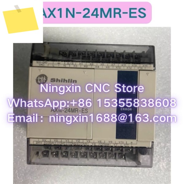 중고 AX1N-24MR-ES PLC 프로그래머블 로직 컨트롤러 기능 테스트 OK 제품 이미지