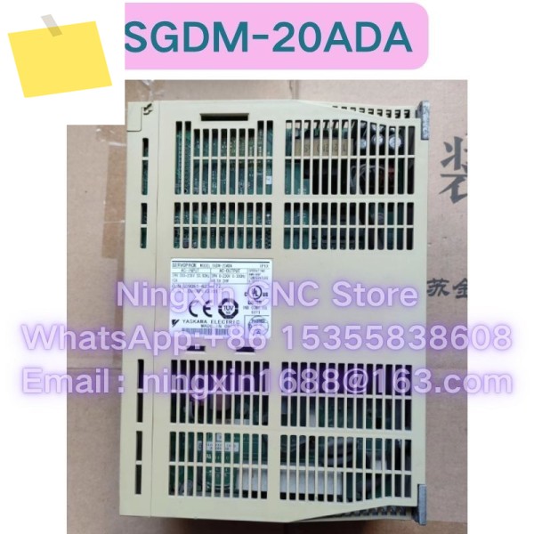 중고 SGDM-20ADA 서보 드라이브 기능 테스트 OK 제품 이미지