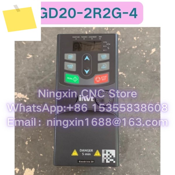 중고 GD20-2R2G-4 인버터 기능 테스트 OK 제품 이미지