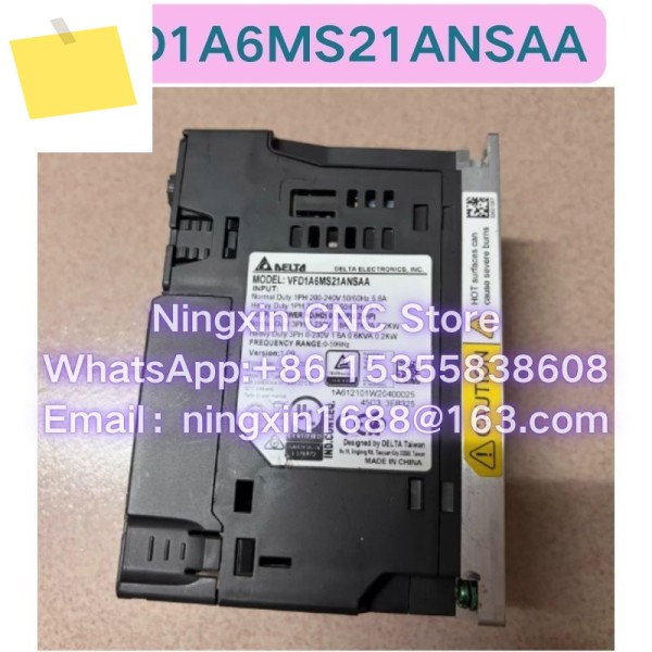 중고 VFD1A6MS21ANSAA 인버터 기능 테스트 완료 제품 이미지