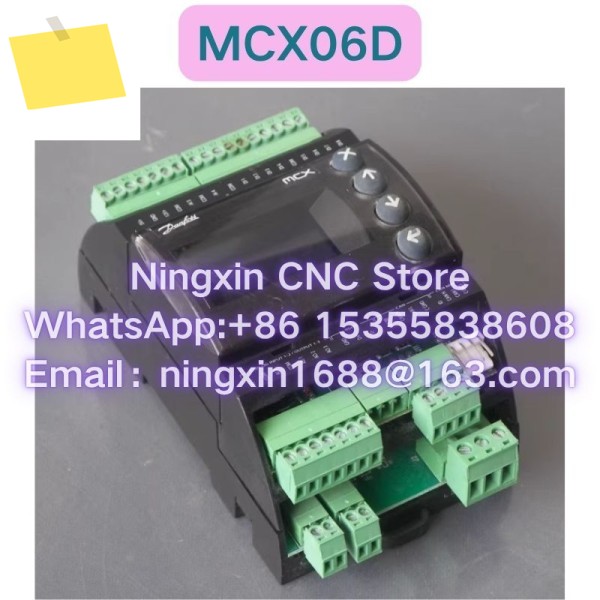 중고 DMCX06D 080G0112 다기능 컨트롤러, 전원 공급: 24VAC 또는 20-60VDC 테스트 완료 제품 이미지