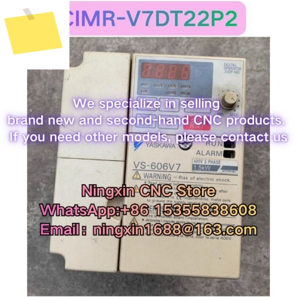 중고 CIMR-V7DT22P2 인버터 기능 테스트 OK 제품 이미지