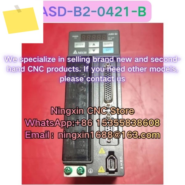 중고 ASD-B2-0421-B 서보 드라이브 기능 테스트 OK 제품 이미지