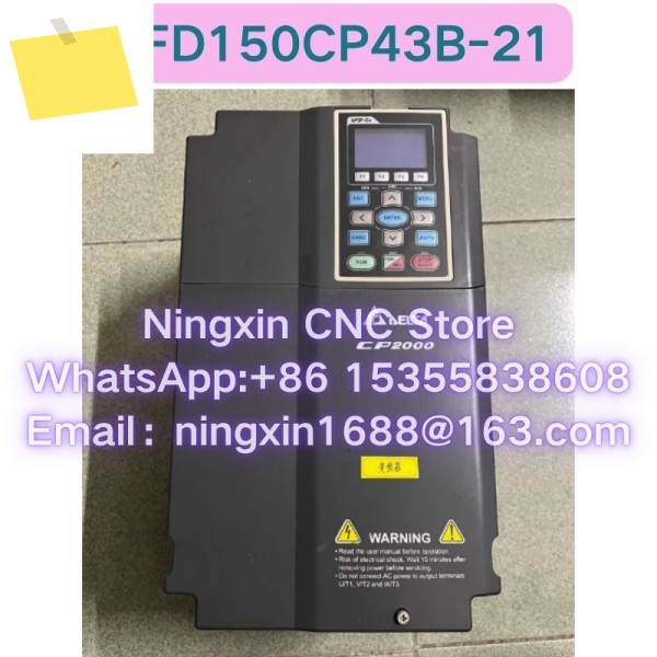 중고 VFD150CP43B-21 인버터 기능 테스트 OK 제품 이미지