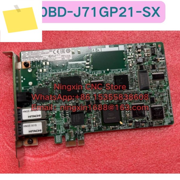 중고 Q80BD-J71GP21-SX PLC 광섬유 통신 카드 기능 테스트 OK 제품 이미지