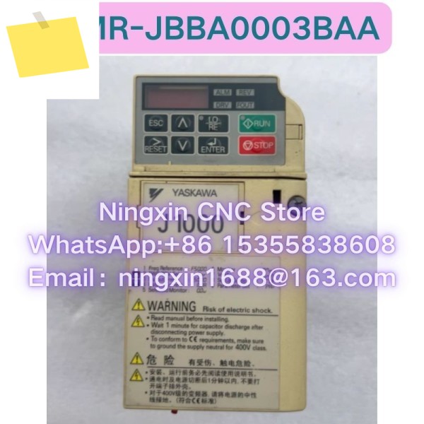 중고 CIMR-JBBA0003BAA 인버터 기능 테스트 완료 제품 이미지