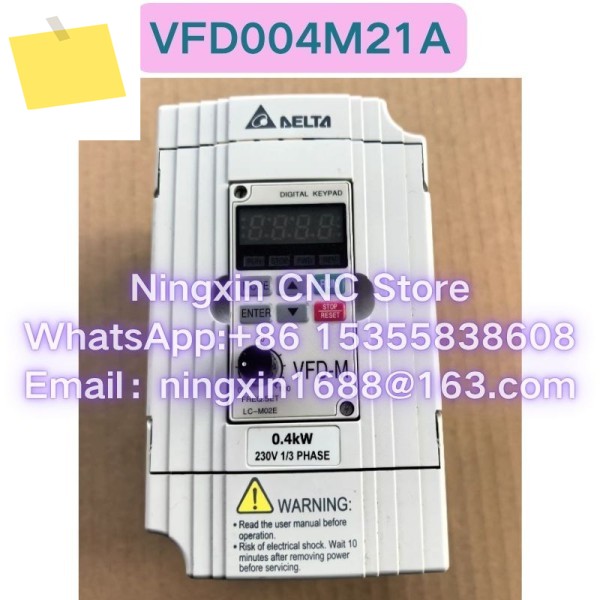 중고 VFD004M21A 인버터 테스트 완료됨 제품 이미지