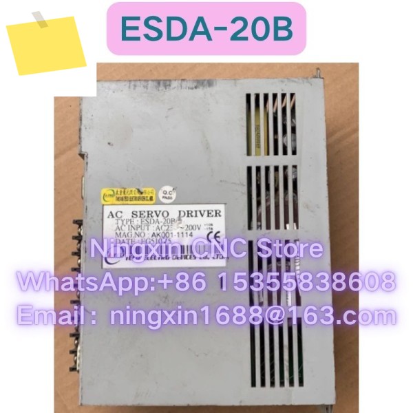 중고 ESDA-20B 서보 드라이브 기능 테스트 OK 제품 이미지