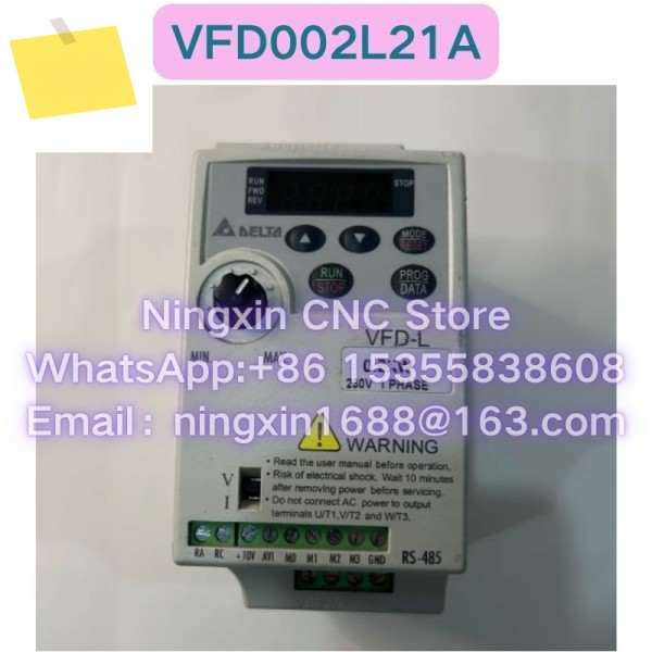 중고 VFD002L21A 인버터 기능 테스트 OK 제품 이미지