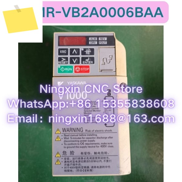 중고 CIMR-VB2A0006BAA 인버터 기능 테스트 OK 제품 이미지