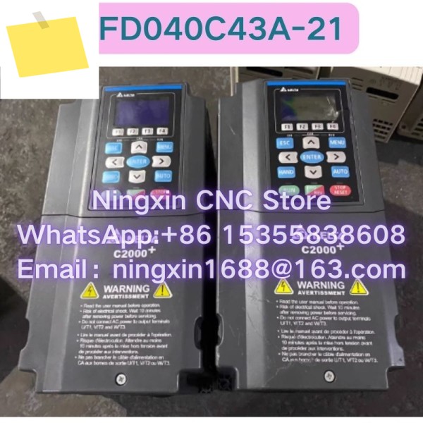 중고 VFD040C43A-21 인버터 기능 테스트 OK 제품 이미지