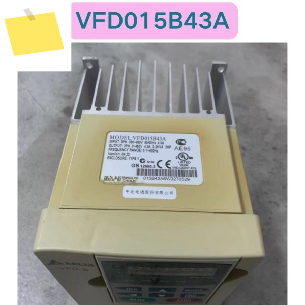 중고 VFD015B43A 인버터 테스트 완료됨 OK 제품 이미지