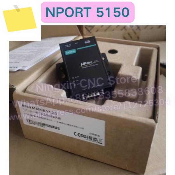 새제품 WTB4S-3N1361 NPORT 5150 MOXA 3-in-1 시리얼 포트 서버 기능 테스트 완료 제품 이미지