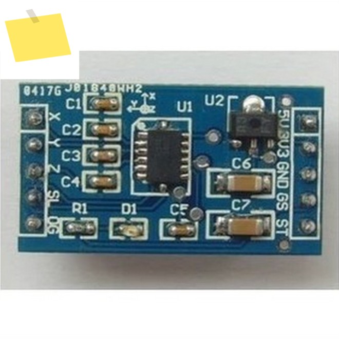 10PCS MMA7361 가속도계 센서 모듈 forArduino UNO 라즈베리 파이 각도 경사 제품 이미지