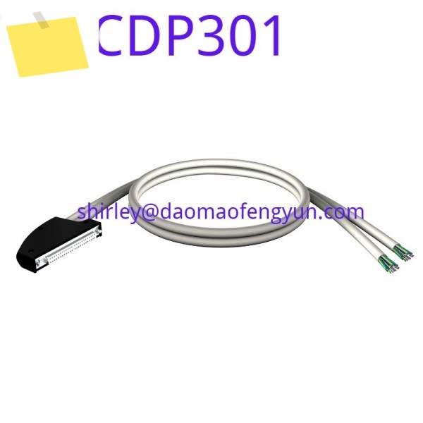 신품 TSXCDP301, PLC IO 케이블, 3m 20선 사전 제작 한쪽 끝에 HE10 커넥터, 단일 플러그 하네스 제품 이미지