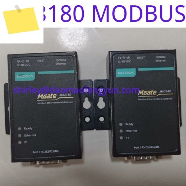 중고 MOXA MB3180 MODBUS 게이트웨이 제품 이미지