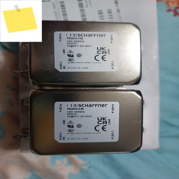 1PCS FN2070-3-06 라인 필터 110250VAC 3A CHAS 다단계 성능 ACDC EMI 제품 이미지