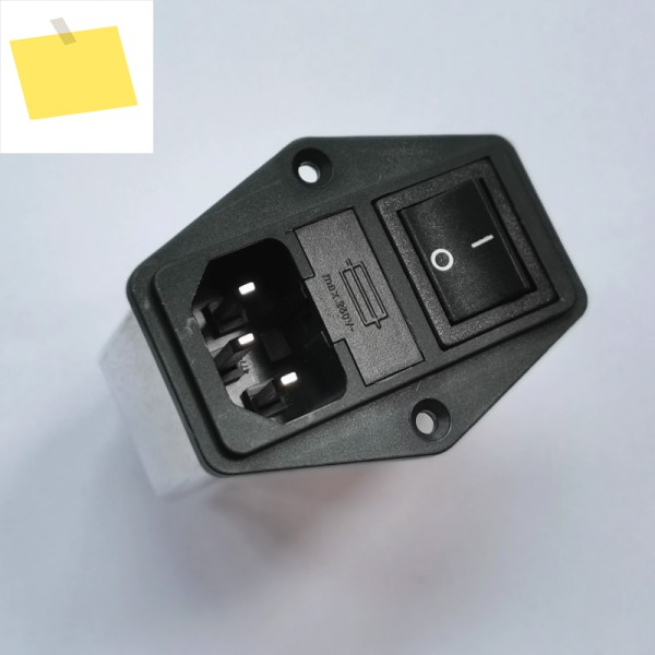 1PCS FN284-6-06 SCHAFFNE AC 전원 입력 모듈 컴팩트-IEC Inlet-6A-250VAC 제품 이미지