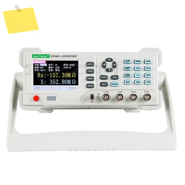 ET4501 데스크탑 LCR 테스터 디지털 브리지 10Hz~100kHz 1Hz 연속 조정 가능한 주파수 제품 이미지