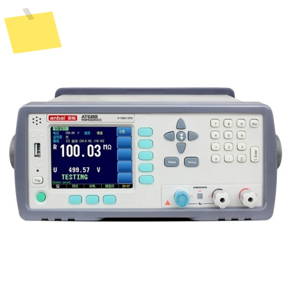 Applent AT688 절연 저항 테스터 미터 범위 100k-10TΩ,1V~1000V 임의 전압 출력 제품 이미지