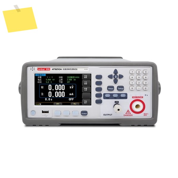 Applent AT9210AT9210A AC DC HIPOT 테스터, 전압 0.050kV-5.000kV, 제품 이미지