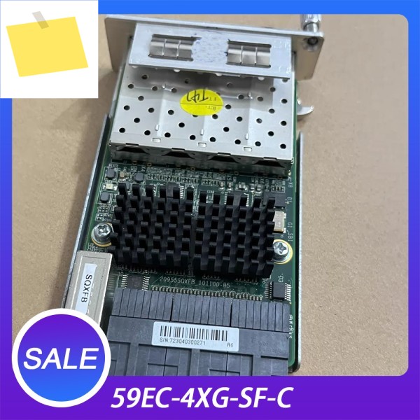 4포트 10기가비트 확장 패널 판넬 판네루 59EC-4XG-SF-C 제품 이미지