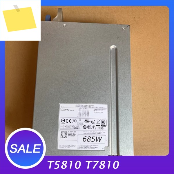 워크스테이션 전원 공급 장치 T5810 685W F685EF-01 0K8CDY 0VDY4N 0CYP9P 제품 이미지