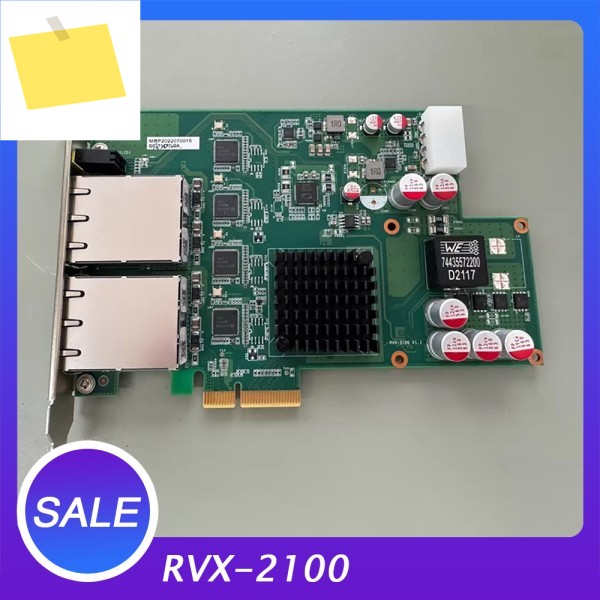 산업용 PCI-E 4포트 기가비트 POE 네트워크 카드 C100-100 RVX-2100 제품 이미지